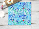 Lilly Inspired Roar of the Seas Pattern Adhesive Vinyl L047